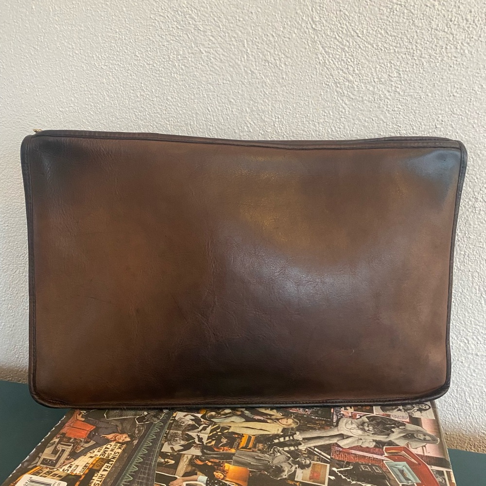 Vintage Coach Portfolio #5040 in Tabac